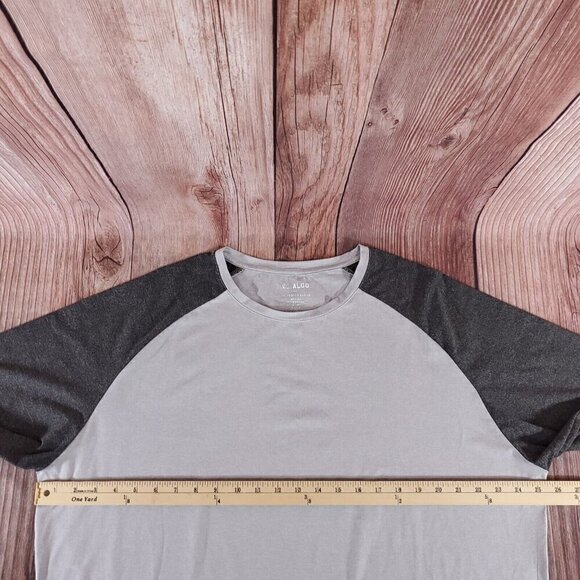 01. Algo Performance Mens XXL Baseball Style T-Shirt Tee UV SPF 40 Quick Dry - Picture 7 of 9